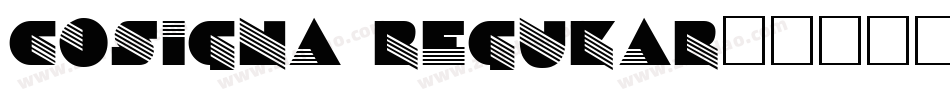 Cosigna Regular字体转换